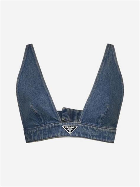 prada デニム|Prada denim bra.